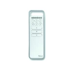 Commande radio portable NICE active 6 groupes d'automatismes individuel ou multiple